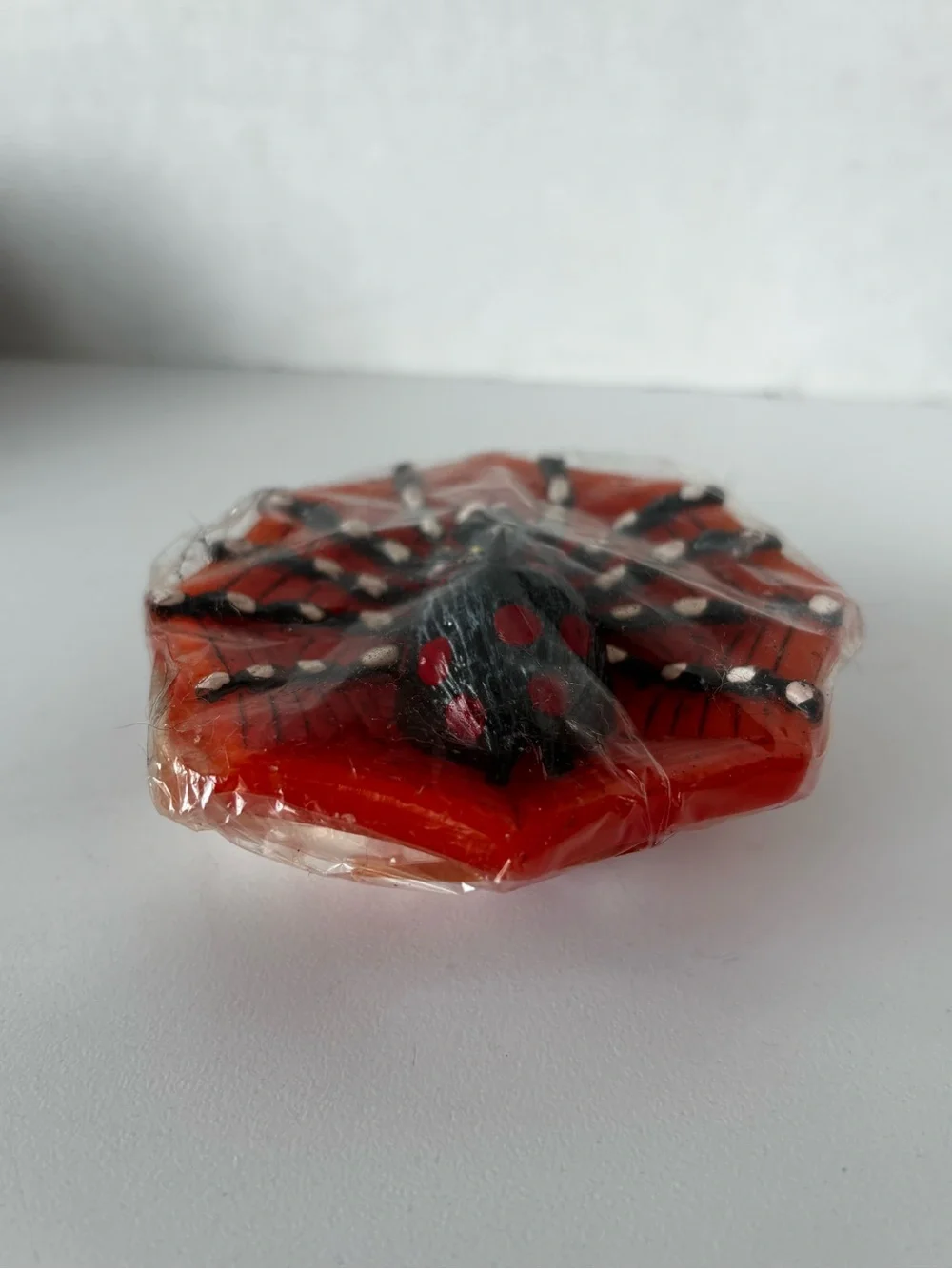 Vintage Hand Painted Foam Wax Tarantula Candle